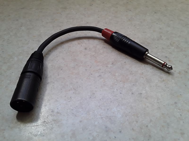 Neutrik XLR Male-to-1/4" Male Audio Adapter Cable - *Reduced Price Sale* image 1