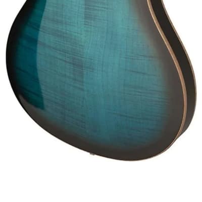 PRS SE Hollowbody II Piezo-Peacock Blue image 2