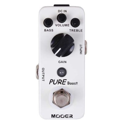 Mooer Pure Boost MICRO Overdrive Booster Pedal True Bypass NEW IN BOX Free Shipping image 3