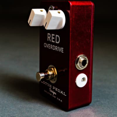 Lotus Pedal Designs Red Overdrive image 2