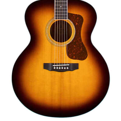 Pre Owned Guild F-250E Deluxe Jumbo Maple Acoustic-Electric Guitar - Antique Burst Gloss | New image 1