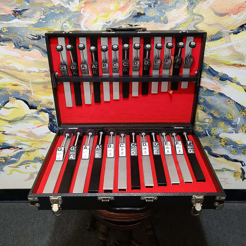 Malmark Choir Chimes 25 Note Chime Set w/ Hard Case (Used) Reverb