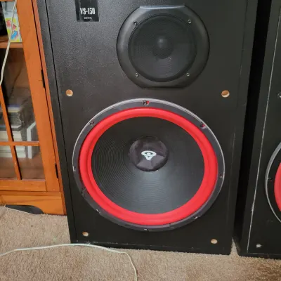 Cerwin-Vega H15, VS 150 AND RE 38 80s Black