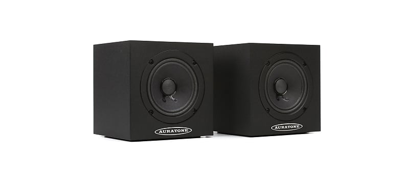 Auratone 5C Super Sound Cubes (pair) 4.5 inch Passive Reference Monitor  Pair - Black