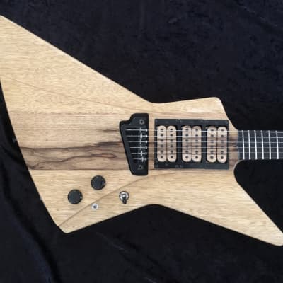 😁SUPERSATURDAY SALE!  Explorer Custom Guitar Black Diamond Jericho Hand Crafted Prototype image 13