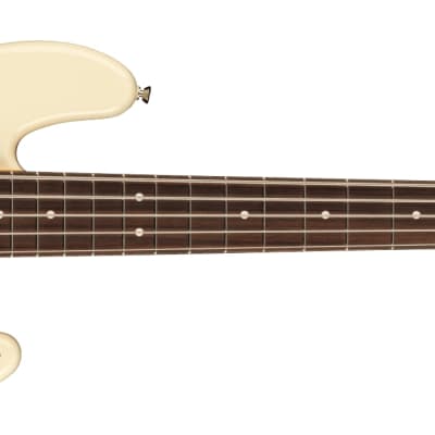 FENDER - American Professional II Jazz Bass V  Rosewood Fingerboard  Olympic White - 0193990705 image 1