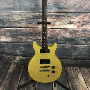 Used Hamer USA Special TV Yellow Double Cutaway Electric Guitar With Case image 1