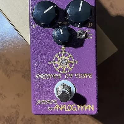 Analogman Prince of Tone Overdrive Pedal | Reverb