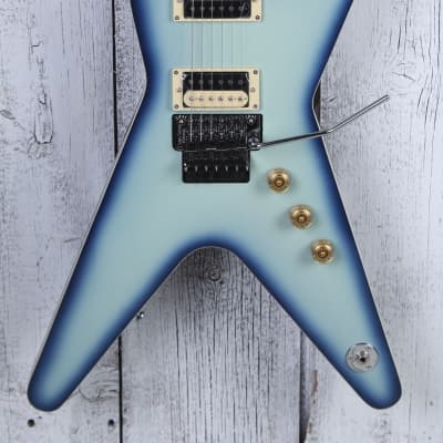 Dean ML 79 Electric Guitar Floyd Rose DMT Design HH Blue Burst Finish image 3