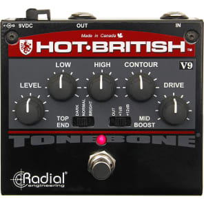 Radial ToneBone Hot-British V9 Distortion