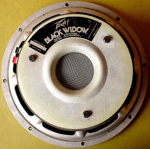 PEAVEY Black Widow 12" speaker with original Model 1202 ohm #1