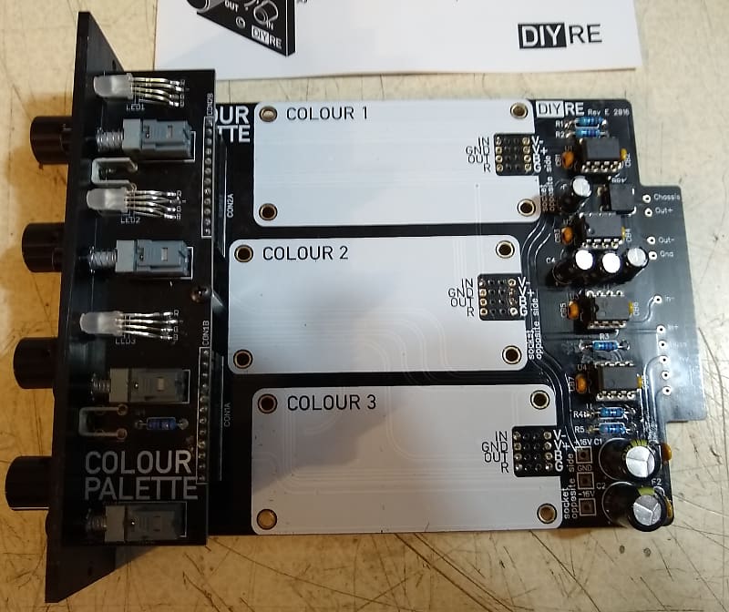 DIYRE 500 Series Color Palette Reverb
