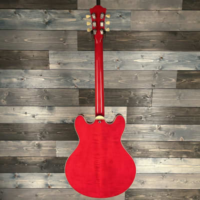 Eastman T486-RD Hollowbody Electric Guitar - Red image 3