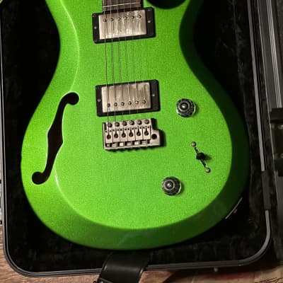 PRS S2 Custom 22 Semi-Hollow (Rare Color: Jewell Lime Metallic Green) image 1