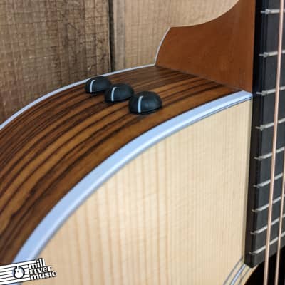 Taylor 210ce Dreadnought Acoustic Guitar Natural image 3