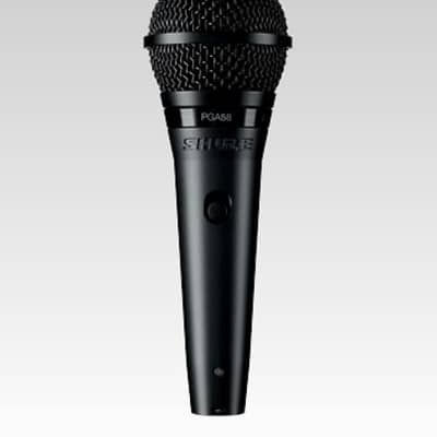 Shure PGA58-XLR Cardioid Dynamic Vocal Microphone with 15' XLR-XLR Cable image 1