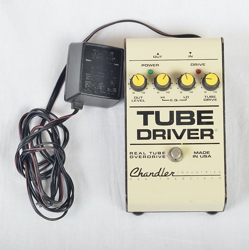 ギター Chandler TUBE OVERDRIVE (TUBE DRIVER) Chandler Tube Driver (4-Knob) 1987 - 1989 | Reverb