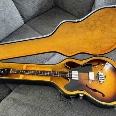 Gibson EB-2 1964 - 1972 - Sunburst- w/ OHSC!  Superb Condition!! for sale