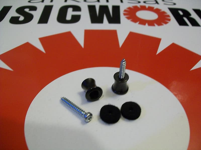 Buttons For Dunlop Original Strap Lock System, BLACK Reverb