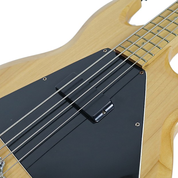 1998 Epiphone Ripper Electric Bass Guitar Natural Finish
