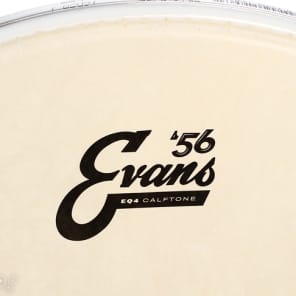 Evans EQ4 Calftone Bass Drumhead - 16 inch image 2