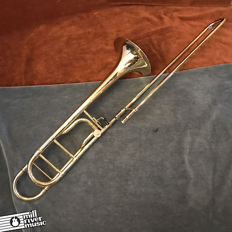 Getzen Eterna II 725 Tenor F-Attachment Trombone w/ Original Case &  Mouthpieces