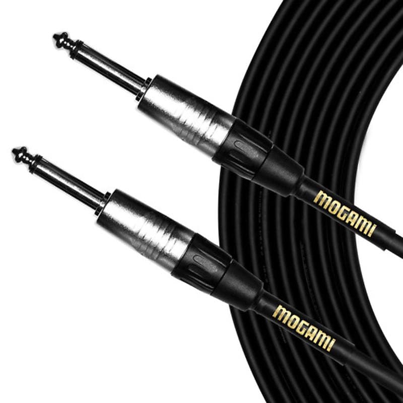 Mogami CorePlus 1/4" TS Male to 1/4" TS Male Instrument Cable (Straight Ends, 10’) image 1