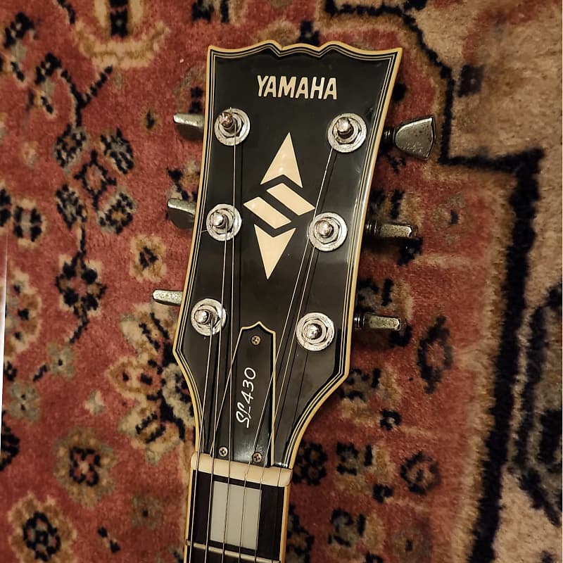 1978 Yamaha SL430 Black Bolt-on Les Paul Custom w/ Yamaha