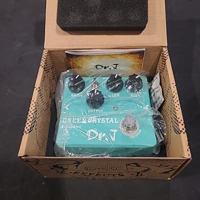 Reverb.com listing, price, conditions, and images for dr-j-green-crystal-overdrive