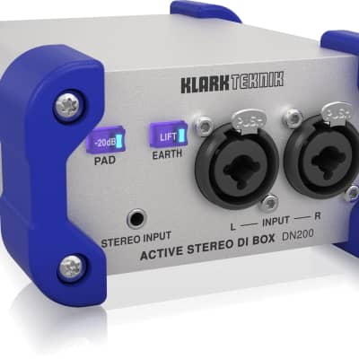 Klark Teknik DN200 2-Channel Active DI Box | Reverb