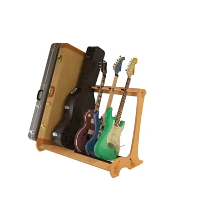 Used Fender Guitar Case Stand Tweed Rack Reverb