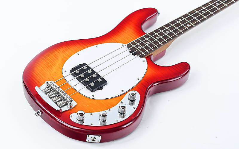 Sterling Stingray Ray34FM Heritage Cherry Burst