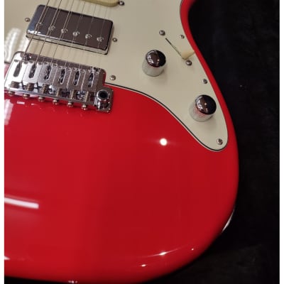 Schecter Traditional Route 66 SANTA FE H/S/S Sunset Red image 5