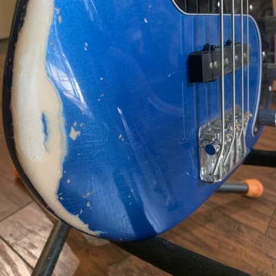 Hand Aged Fender Squier Precision Bass image 5