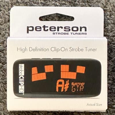Peterson StroboClip HD Clip-On Tuner 2024 for sale