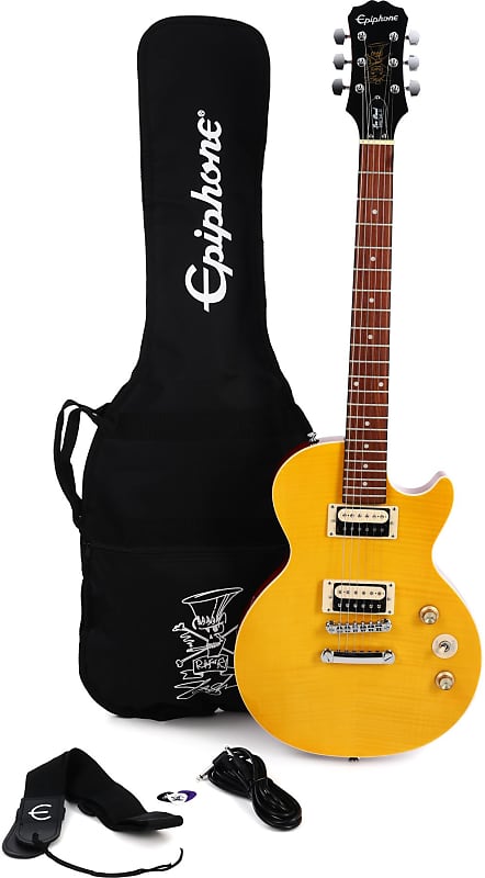 Epiphone Slash "AFD" Les Paul Special-II Outfit - Appetite Amber image 1