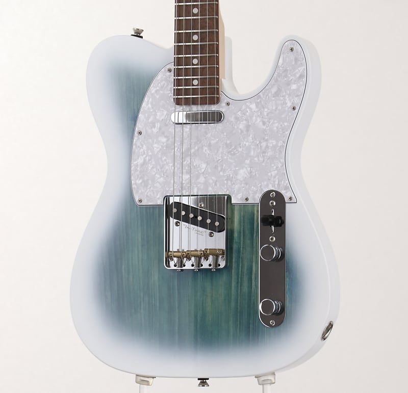 Zeus Custom Guitars ZTL-CTM White Blue Burst 2019 [SN 19244] [06/11]