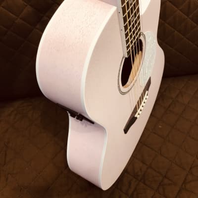 Cort JADECLASSICPPOP Jade Classic Series Venetian Cutaway Mahogany 6-String Acoustic-Electric Guitar image 7