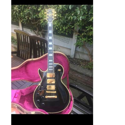Gibson Custom Shop Historic '57 Les Paul Custom Black Beauty Reissue Left lefthand lefty image 2