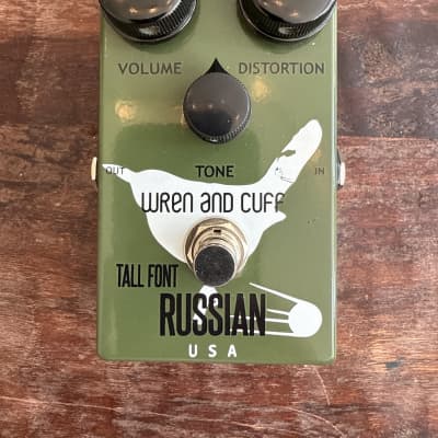 Reverb.com listing, price, conditions, and images for wren-and-cuff-tall-font-russian