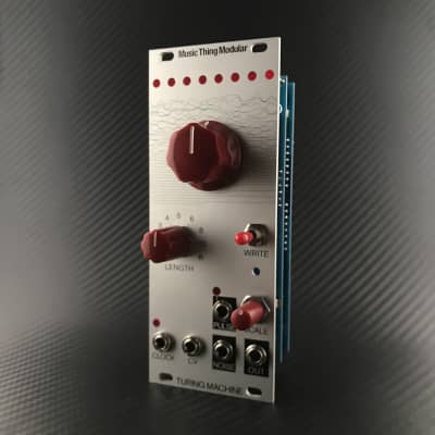 Music Thing Modular Turing Machine Mk II (Aluminum/Various Knob Colours) 10hp Eurorack Module image 6