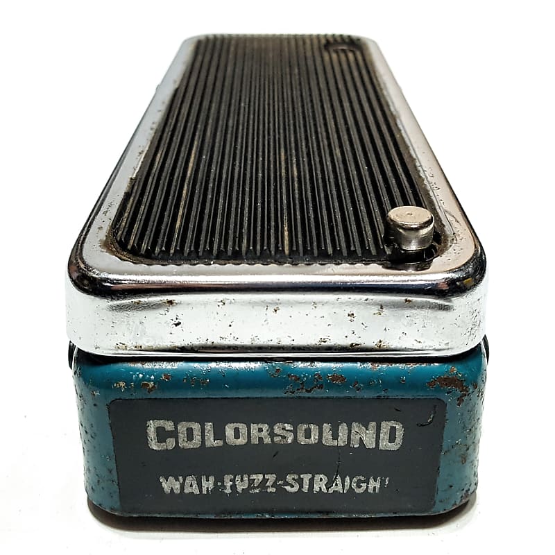 Vintage Colorsound Wah Fuzz Straight Original Sola | Reverb Greece