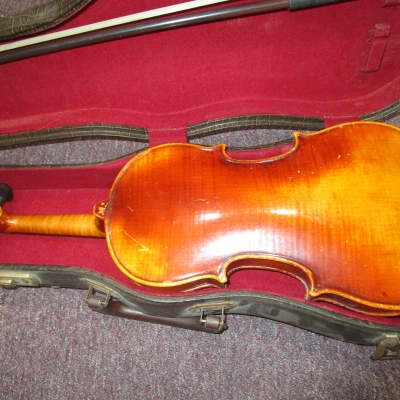German Copy of Antonius Stradivarius Cremonensis Faceiebet Anno 1721 3/4 Size Violin Made in Germany image 8