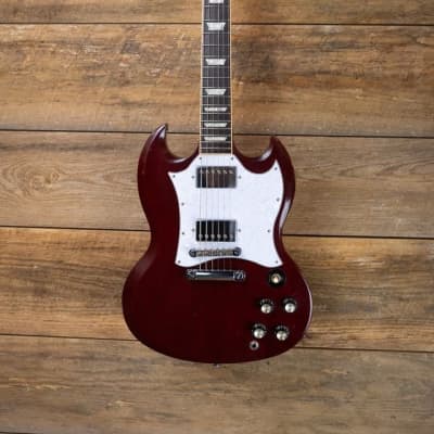 Gibson SG Standard in Heritage Cherry w/Hardshell Case - 1998 Model Pearl Pickguard image 2
