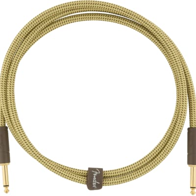 Fender 5' Deluxe Series Instrument Cable Tweed 5ft image 2