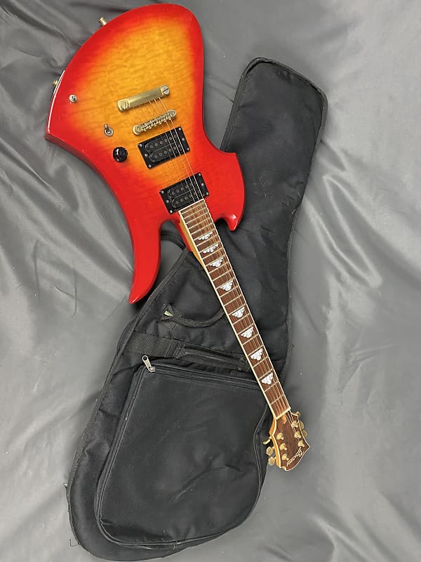 Burny MG-85X Mockingbird Fernandes 1990's Cherry Burst | Reverb Burny MG-85X Mockingbird Fernandes 1990's Cherry Burst | Reverb