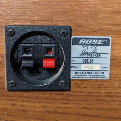 Pair of Vintage Bose 2.2 Direct Reflecting Two-way Bookshelf Pair of Vintage Bose 2.2 Direct Reflecting Two-way Bookshelf