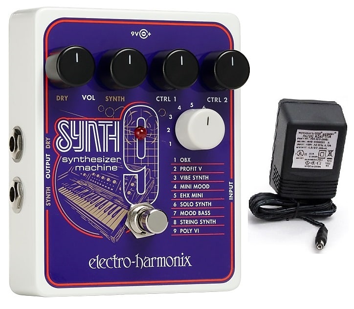 New Electro-Harmonix EHX Synth9 Synthesizer Machine Guitar Pedal! Synth 9 image 1