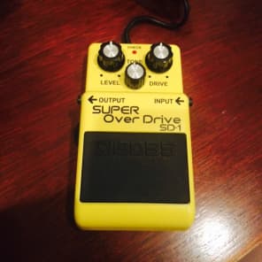 Rare Boss SD-1 mouse. | Reverb