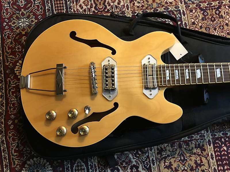 Epiphone Casino Couple with upgraded TV Jones Pickups & Deluxe